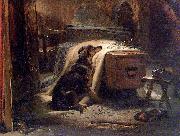 Sir Edwin Landseer The Old Shepherd's Chief Mourner Spain oil painting artist